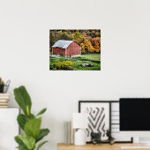 Stall im Herbst - PA Poster (Heimbüro)