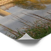 Stall im Wasser Poster (Ecke)