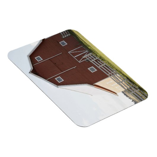 Stall in der ländlichen Landschaft Magnet (Rechte Seite)