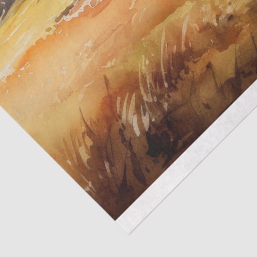 Stall in Herbst 3 Dekoupage Papier (Ausschnitt)