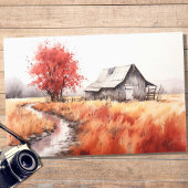 Stall in Herbst 6 Dekoupage Papier