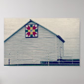 Stall mit Buchstaben besetzt Poster (Vorne)