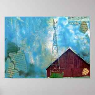 Stall Mixed Media 3 Poster