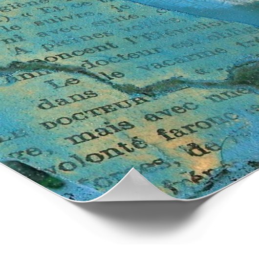 Stall Mixed Media 3 Poster (Ecke)