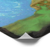 Stall Mixed Media Poster (Ecke)