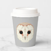 Stall Owl 8oz. Pappbecher (Vorderseite)