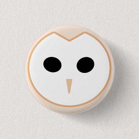 Stall Owl Abzeichen Button (Vorderseite)