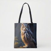 Stall Owl farbig Tasche (Vorderseite)