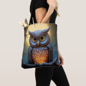 Stall Owl farbig Tasche (Von Nahem)