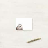 Stall Owl Foto 4x3 Postit Notes Stationery Post-it Klebezettel (Auf Schreibtisch)