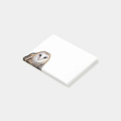 Stall Owl Foto 4x3 Postit Notes Stationery Post-it Klebezettel (angewinkelt)