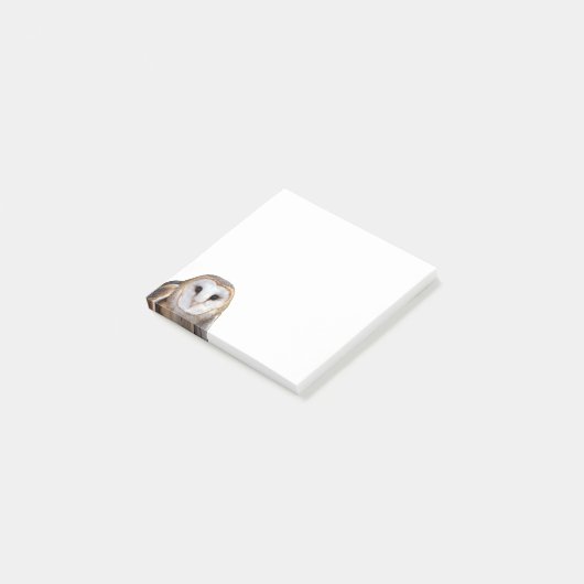 Stall Owl Foto Post-it Notes Stationery Klebezettel (angewinkelt)