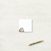 Stall Owl Foto Post-it Notes Stationery Post-it Klebezettel (Auf Schreibtisch)