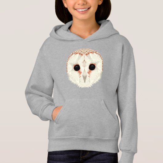 Stall Owl Kids Pullover Hoodie (Vorderseite)