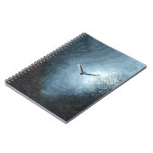 Stall Owl Moonlit Sky Notebook Notizblock (Linke Seite)