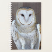 Stall Owl Raptor Foto Planer (Vorderseite)