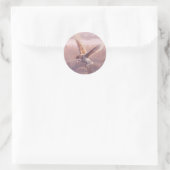 Stall Owl Round Stickers (Tasche)