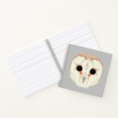 Stall Owl Square Notebook Notizblock (Innenseite)