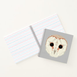 Stall Owl Square Notebook Notizblock
