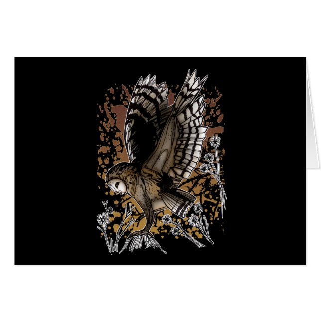 Stall Owl Stance (Vorderseite (Horizontal))