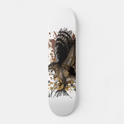 Stall Owl Stance Skateboard (Vorderseite)