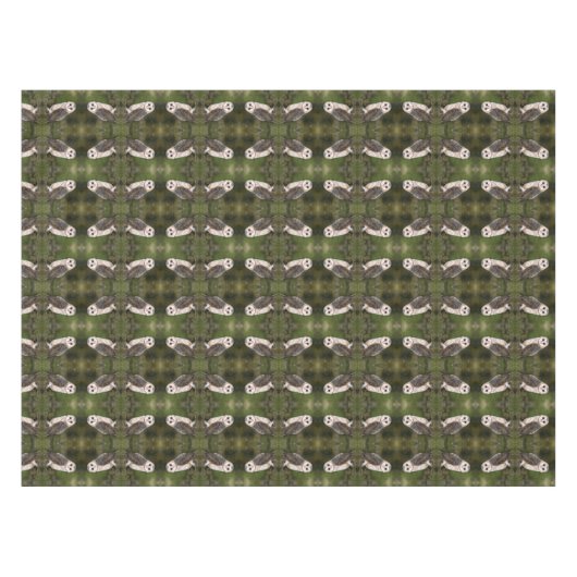 Stall Owl Tablecloth Tischdecke (Vorderseite (Horizontal))
