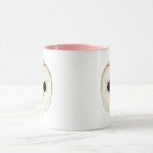 Stall Owl Tasse Rosa (Zentrum)