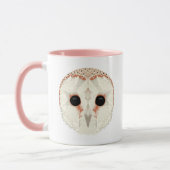Stall Owl Tasse Rosa (Links)