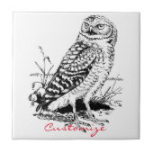 Stall Owl Thunder_Cove Fliese (Vorderseite)