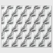 Stall Owl Thunder_Cove Geschenkpapier (Flach)