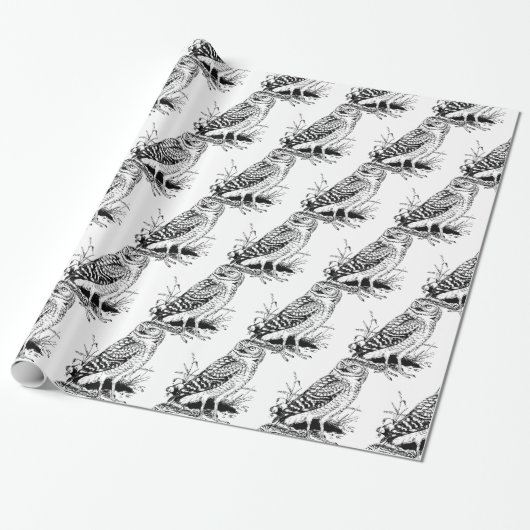 Stall Owl Thunder_Cove Geschenkpapier (Ungerollt)