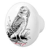 Stall Owl Thunder_Cove Keramikknauf (Rechts)