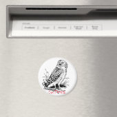 Stall Owl Thunder_Cove Magnet (In Situ (Geschirrspüler))