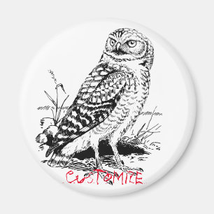 Stall Owl Thunder_Cove Magnet