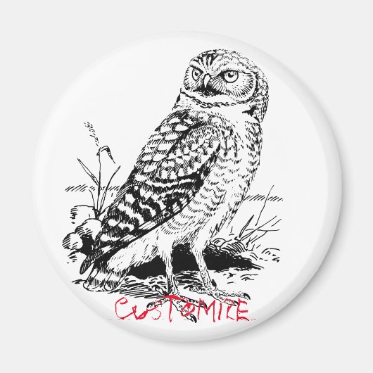 Stall Owl Thunder_Cove Magnet (Vorne)
