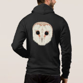 Stall Owl Unisex Zip Hoodie (Rückseite)