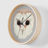 Stall Owl Wood Gerahmt Clock Uhr (Winkel)