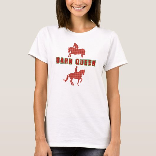 Stall Queen Kariert Collection Shirt (Vorderseite)