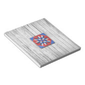 Stall Quilt Star 2 Notizblock (angewinkelt)