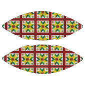 Stall Quilt Star 8 Muster Football (Paneele)