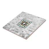 Stall Quilt Star 9 Fliese (Seite)