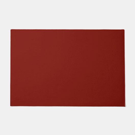 Stall rot (Vollfarbe) Fußmatte (Vorderseite)