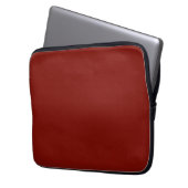 Stall rot (Vollfarbe) Laptopschutzhülle (Vorderseite Links)