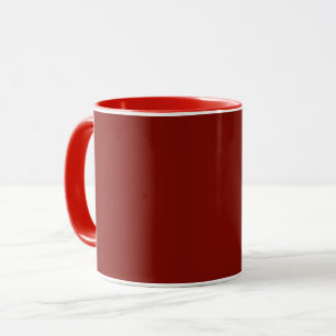 Stall rot (Vollfarbe) Tasse
