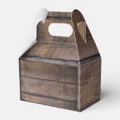 Stall Rustic One Day Away Probe Dinner Party Geschenkschachtel (Rückseite)