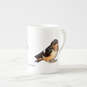 Stall Schlucken Ausschnitt Knochen China Tasse