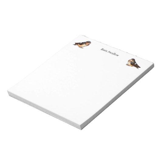 Stall schlucken Notizblock (Rotiert)