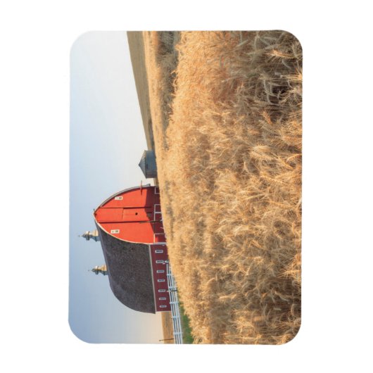 Stall, Sommer Weizenfelder in der Nähe von Sprague Magnet (Vertikal)