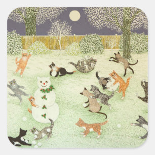 Stall Storming 2011 Quadratischer Aufkleber