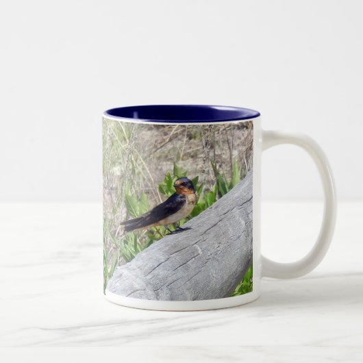 Stall Swallow Serie Zweifarbige Tasse (Rechts)